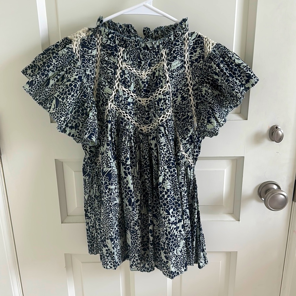 Flutter Top in Priya by Sea New York.